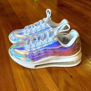 Holographic sneakers